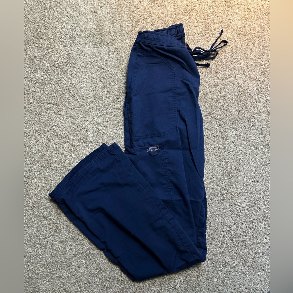 Cherokee Navy Blue Scrub Pants